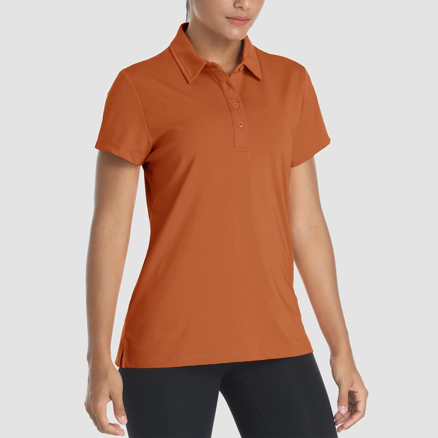 Women's Quick-Dry Polo Shirt - Casual & Golf Short Sleeve