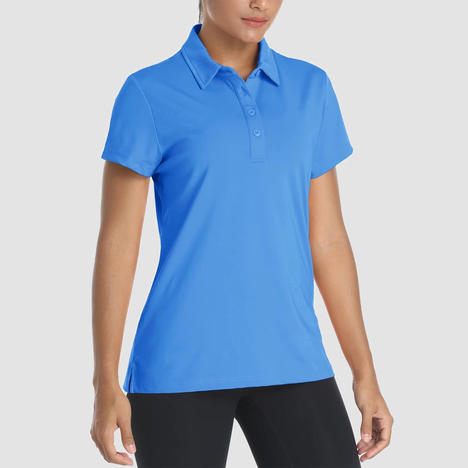Women's Quick-Dry Polo Shirt - Casual & Golf Short Sleeve