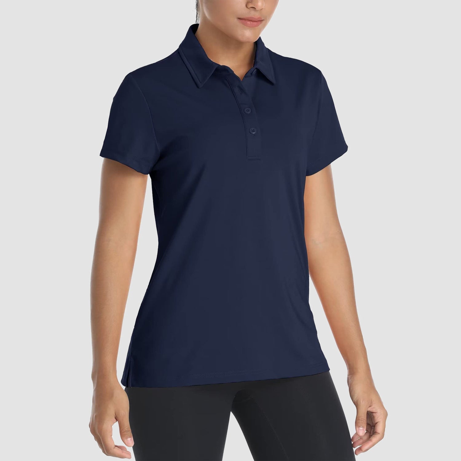 Women's Quick-Dry Polo Shirt - Casual & Golf Short Sleeve