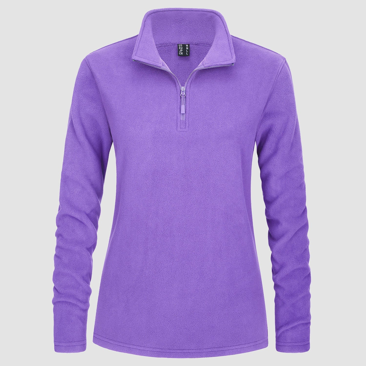 Women's 1/4 Zip Fleece Pullover - Athletic & Warm