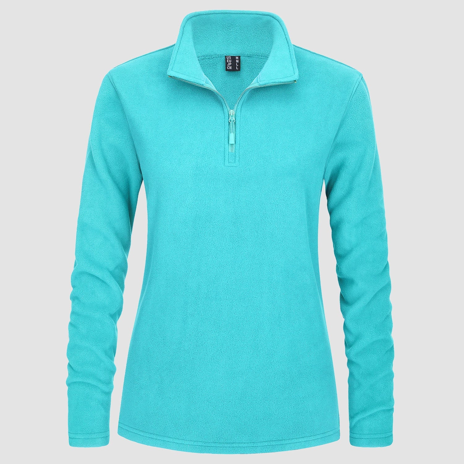 Women's 1/4 Zip Fleece Pullover - Athletic & Warm