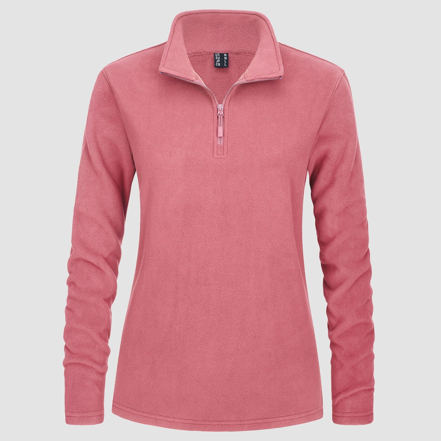 Women's 1/4 Zip Fleece Pullover - Athletic & Warm