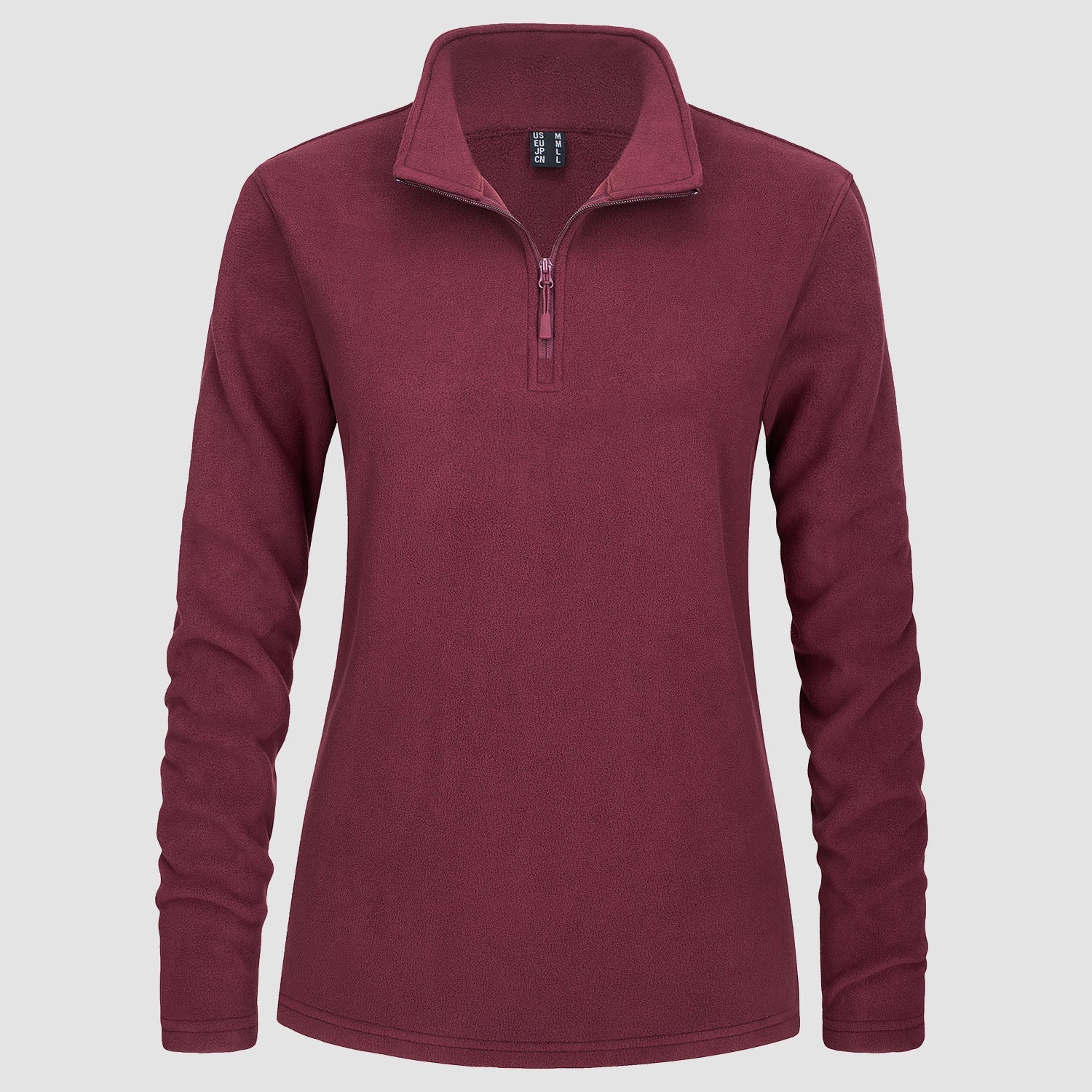 Women's 1/4 Zip Fleece Pullover - Athletic & Warm