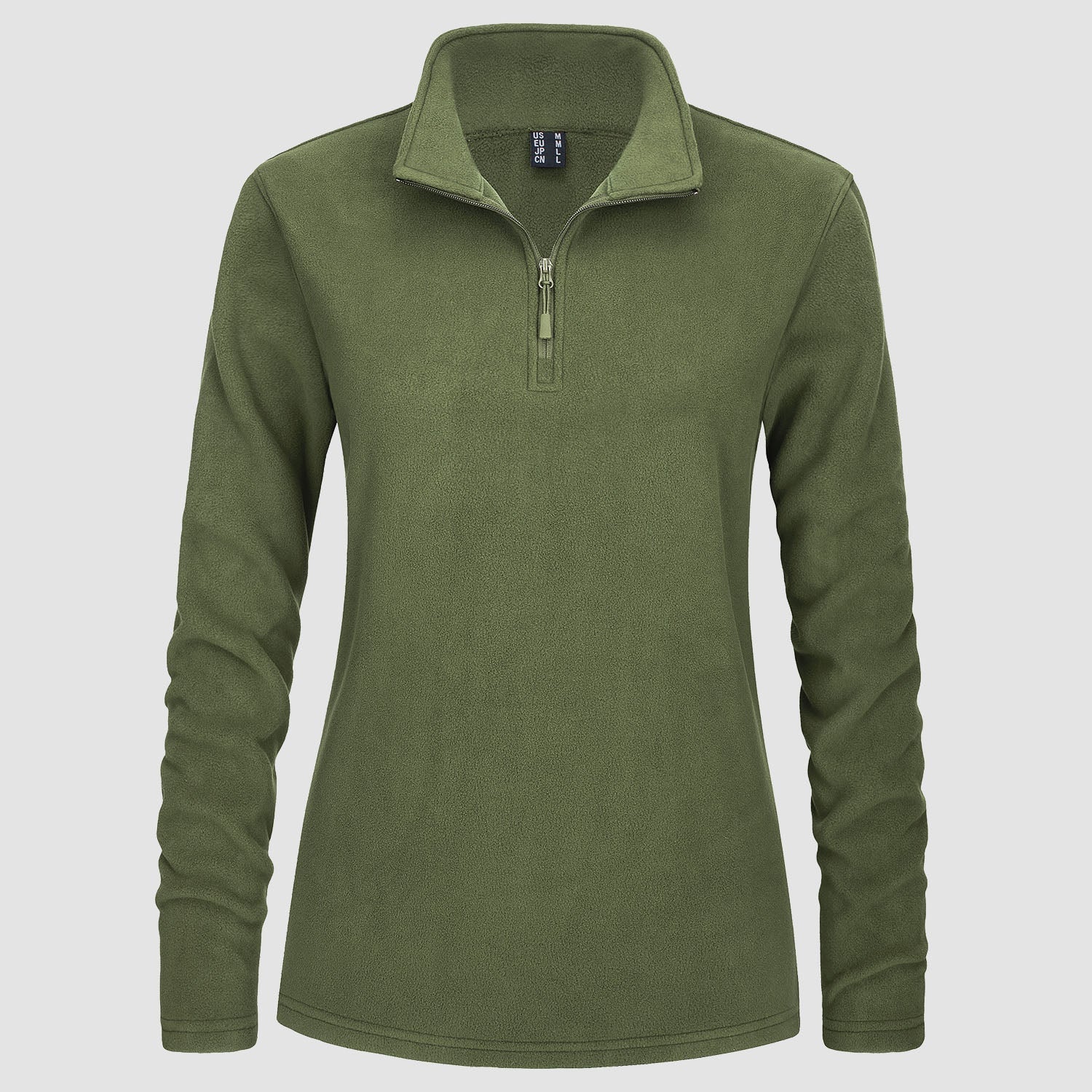 Women's 1/4 Zip Fleece Pullover - Athletic & Warm