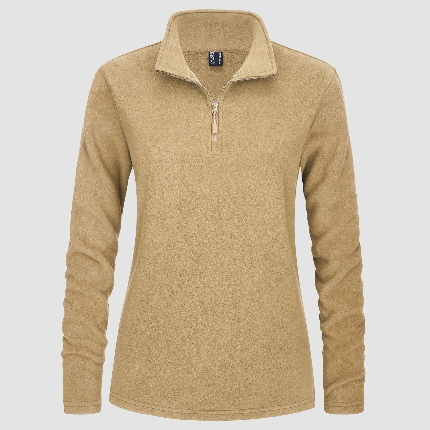Women's 1/4 Zip Fleece Pullover - Athletic & Warm