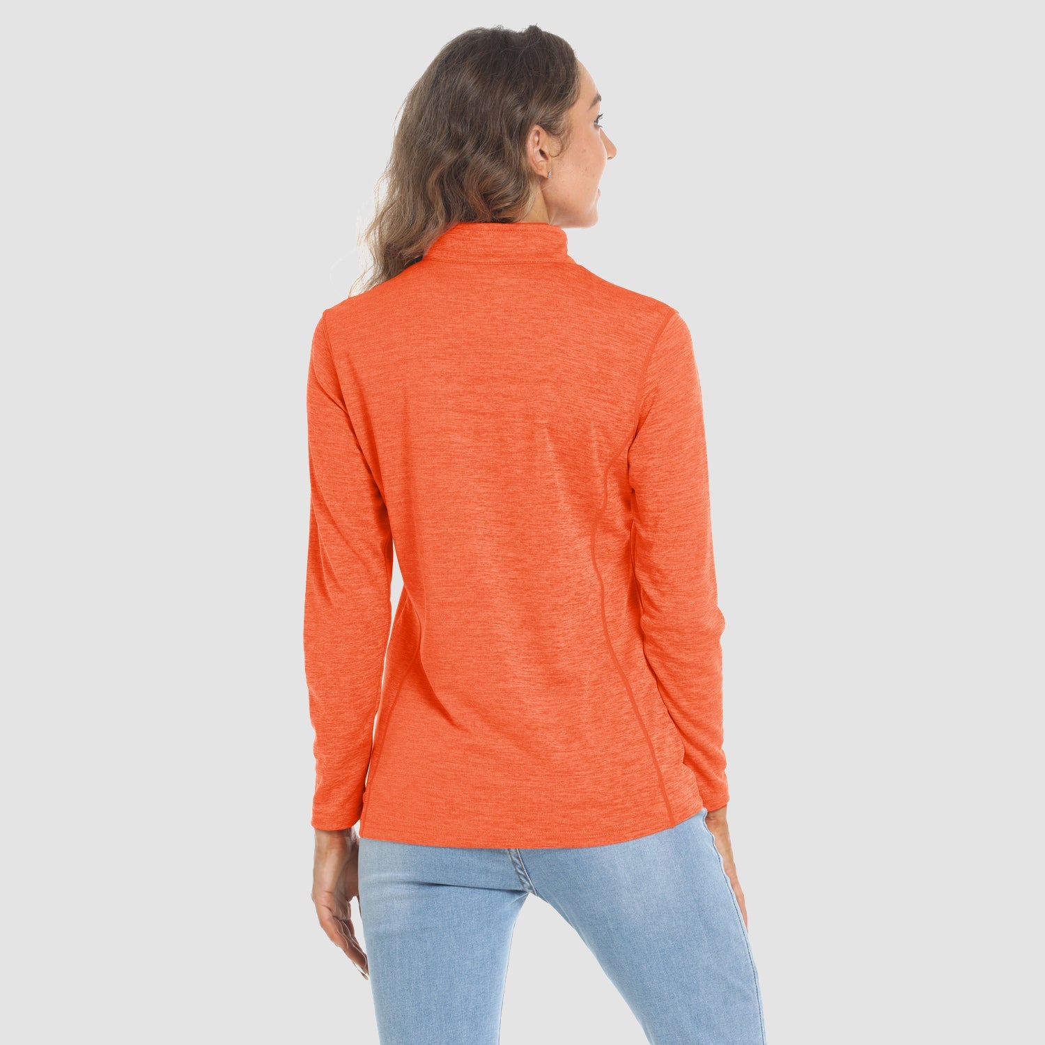 Women's Long Sleeve 1/4 Zip UPF50+ Sun Protection Shirt