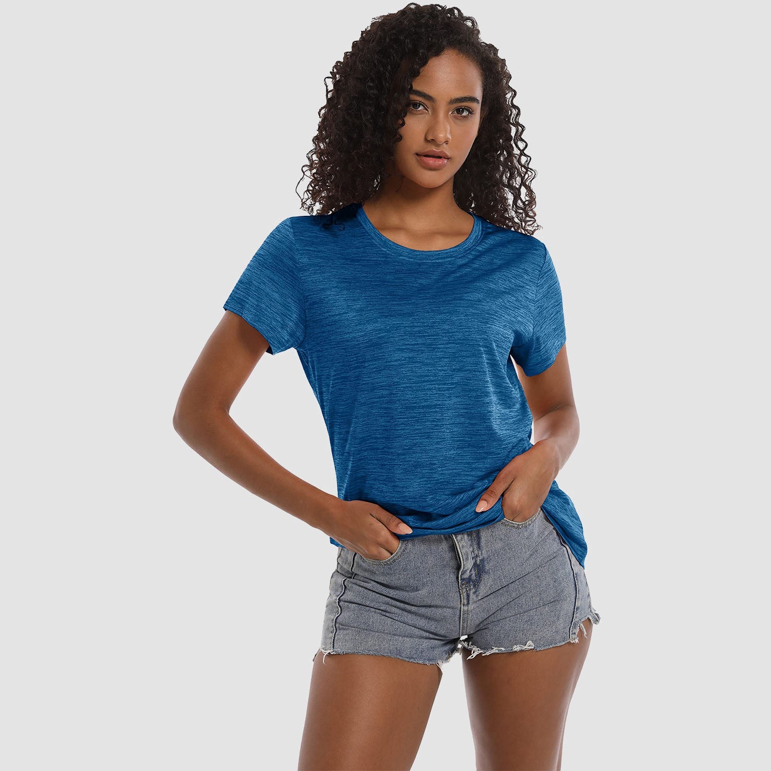 Women's Lightweight Short Sleeve Workout T-Shirt