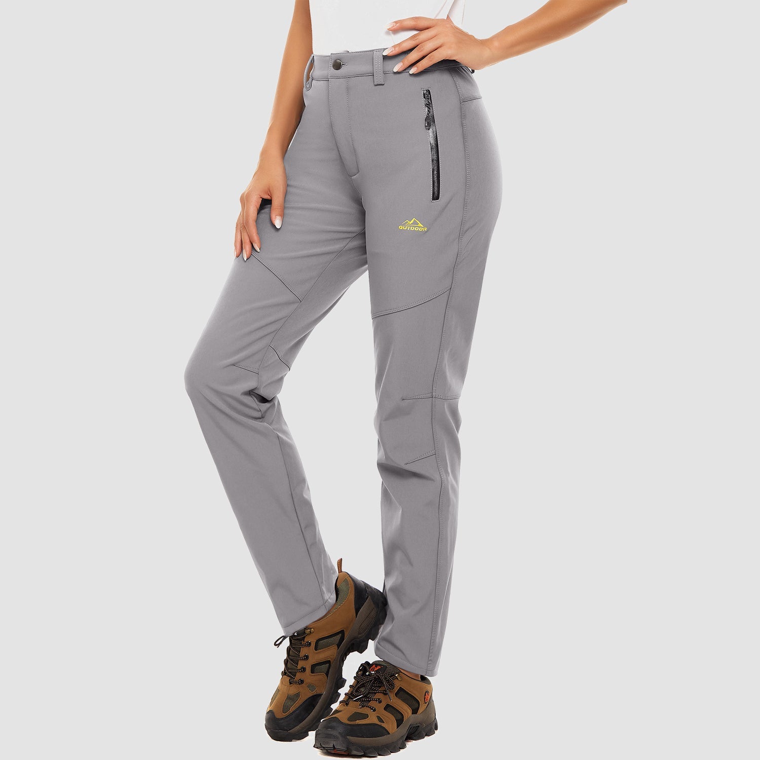 Women's Fleece Lined Water Resistant Winter Ski Pants