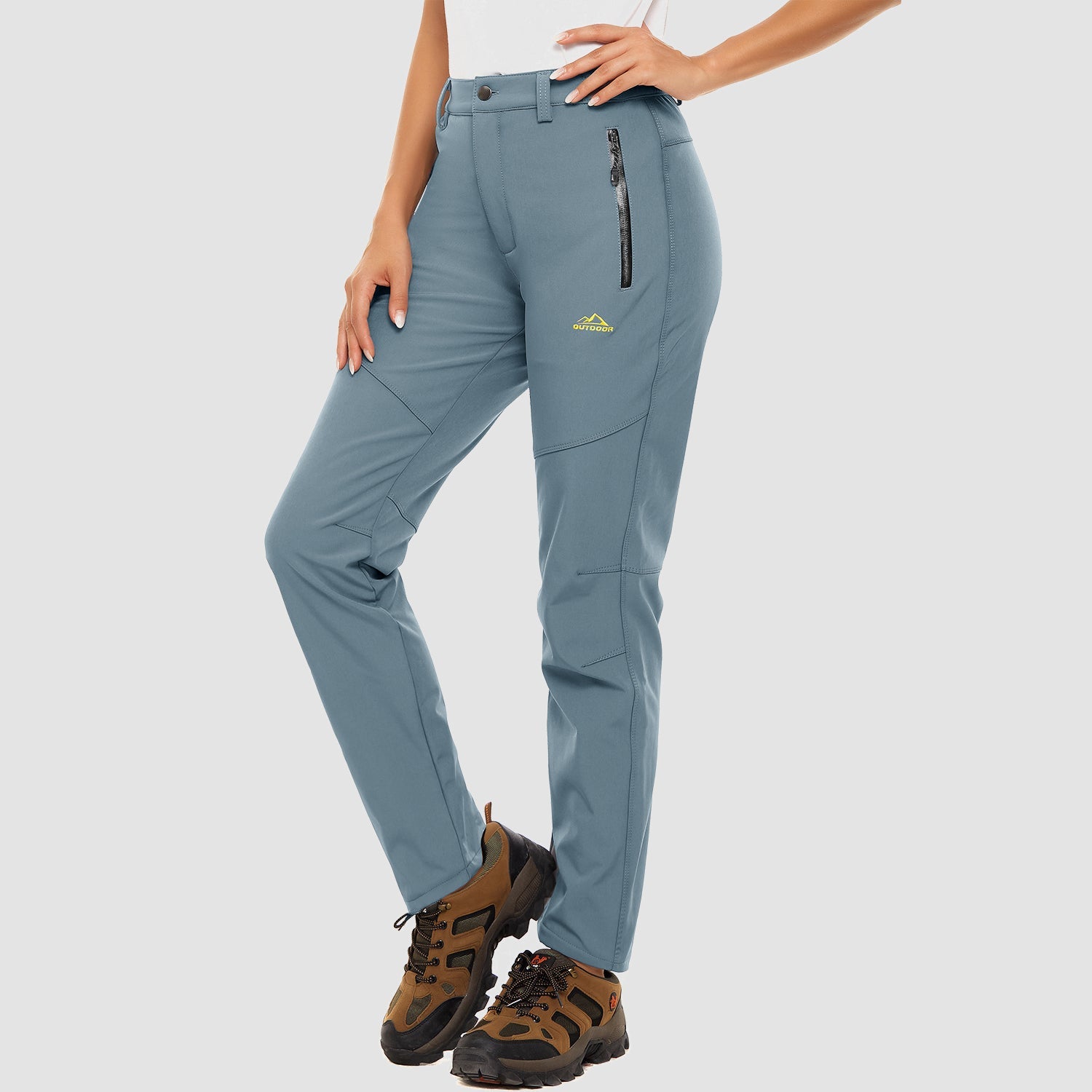 Women's Fleece Lined Water Resistant Winter Ski Pants