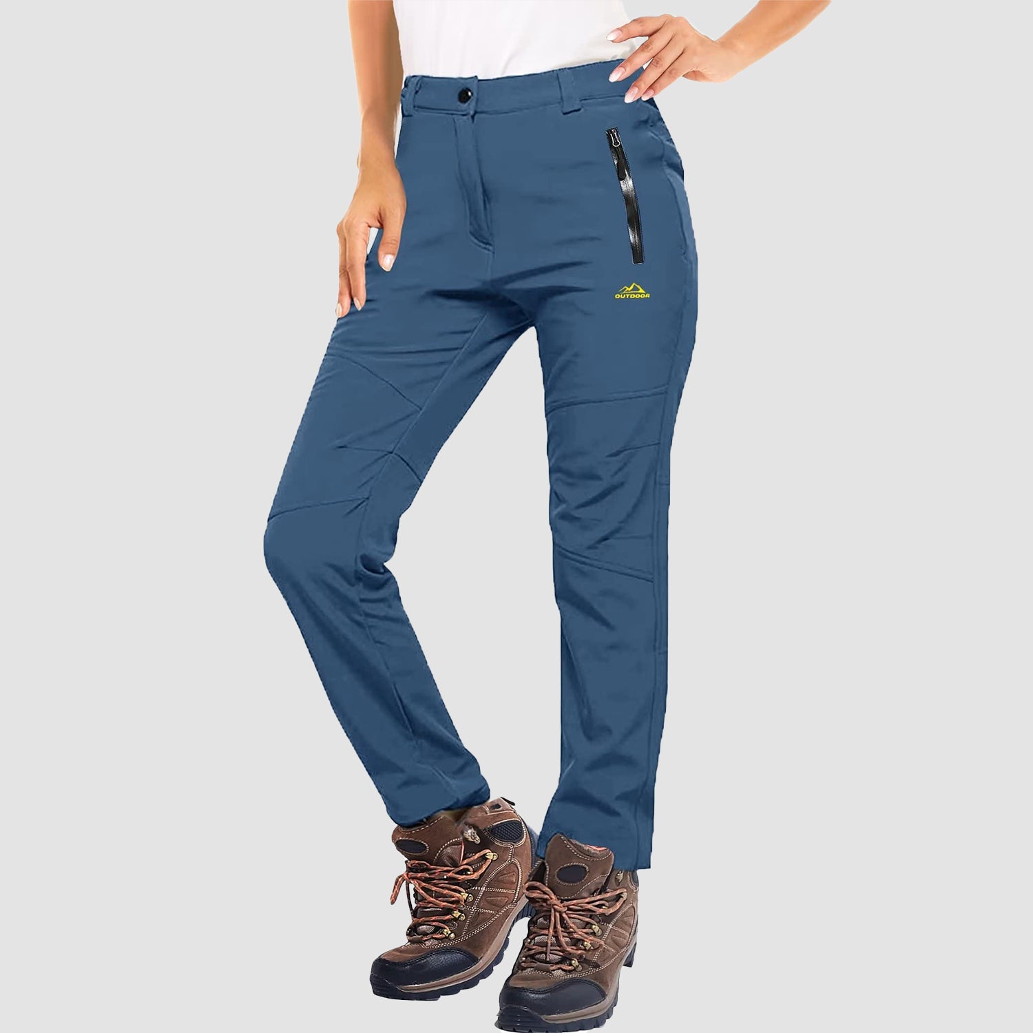 Women's Fleece Lined Water Resistant Winter Ski Pants