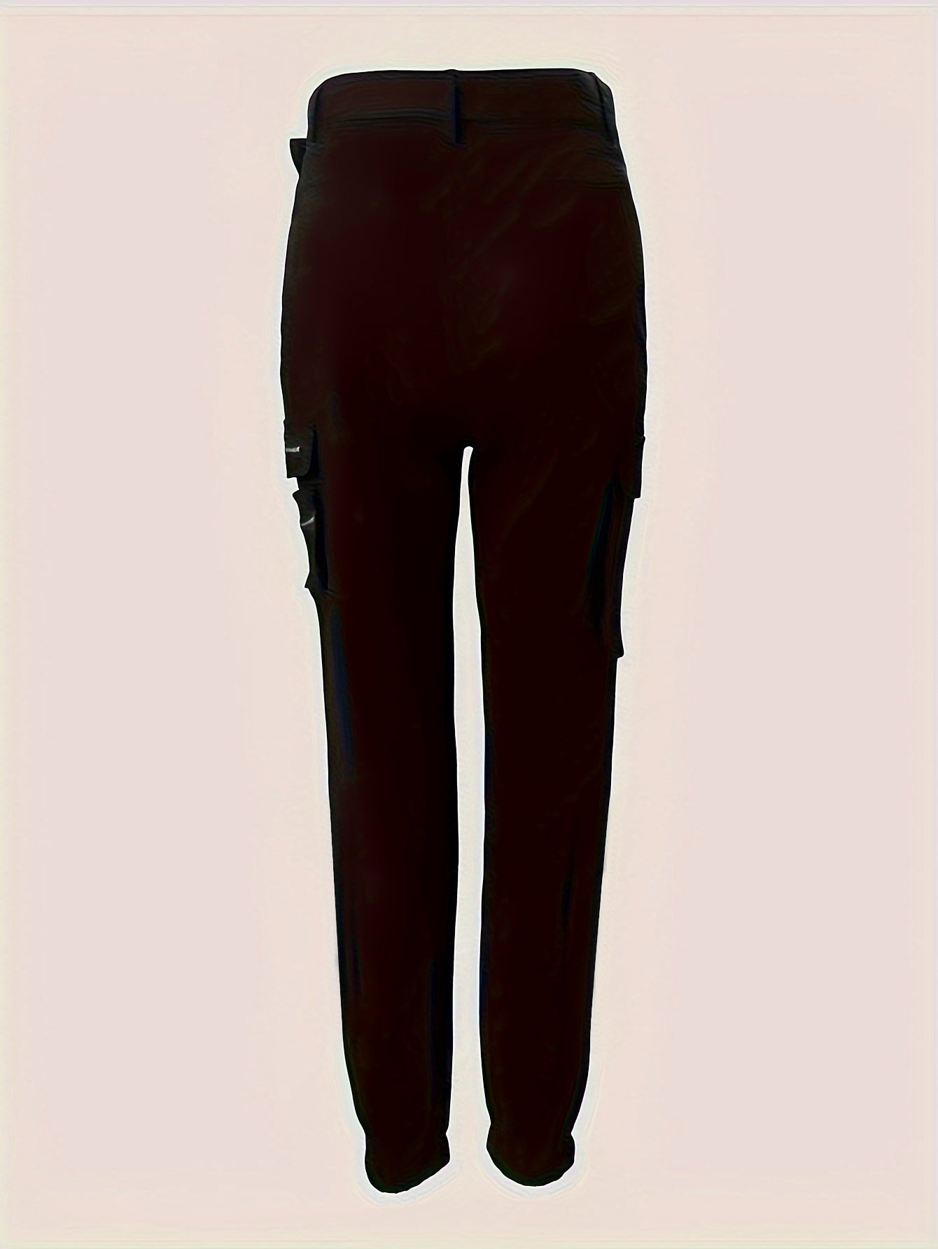 New Summer High - Waisted Work Pants with Zippered Pockets - veyora