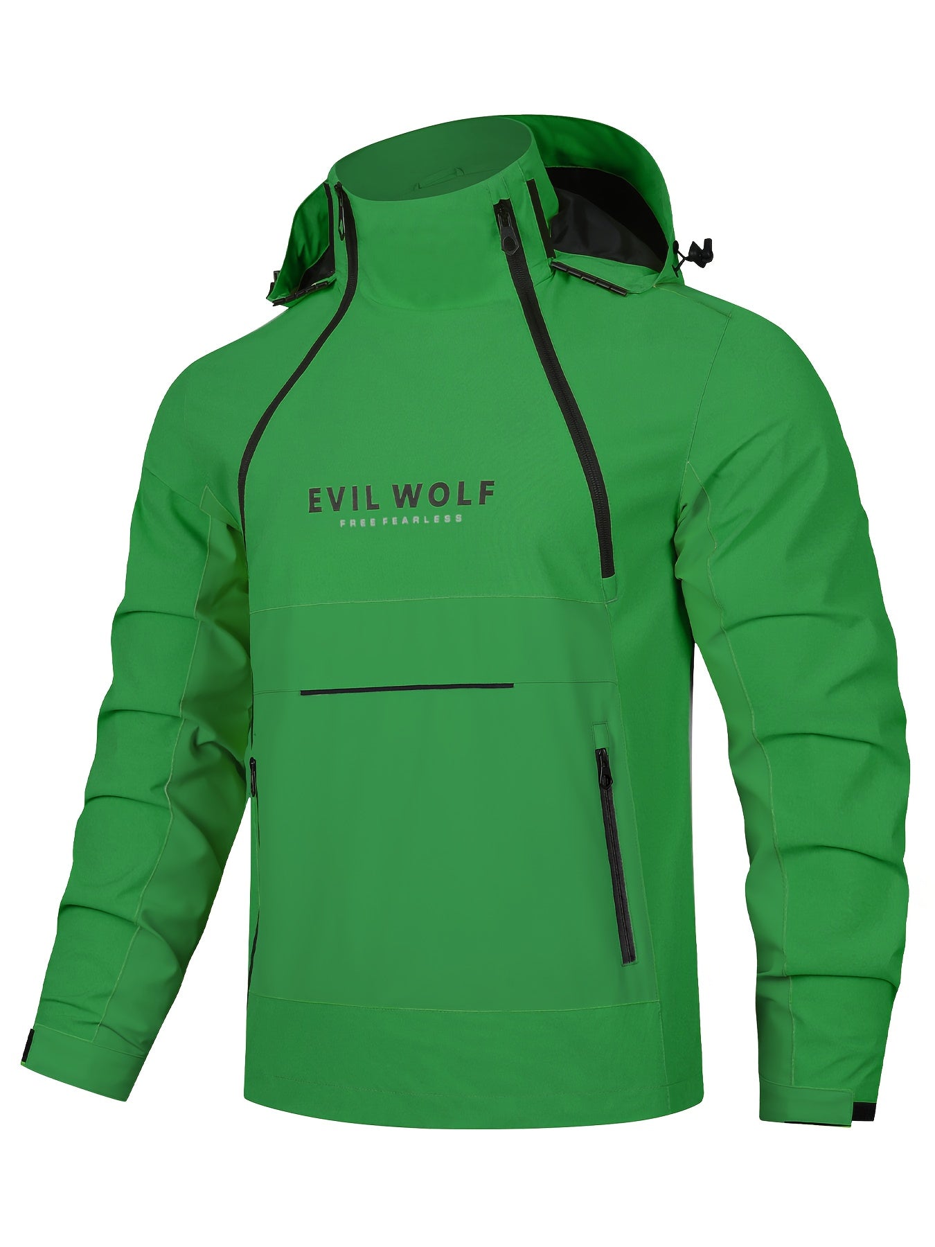 2024 Spring And Autumn Lightweight Hooded Men'S Jacket, Versatile Casual Jacket for Men, Trendy College Style Jacket - veyora