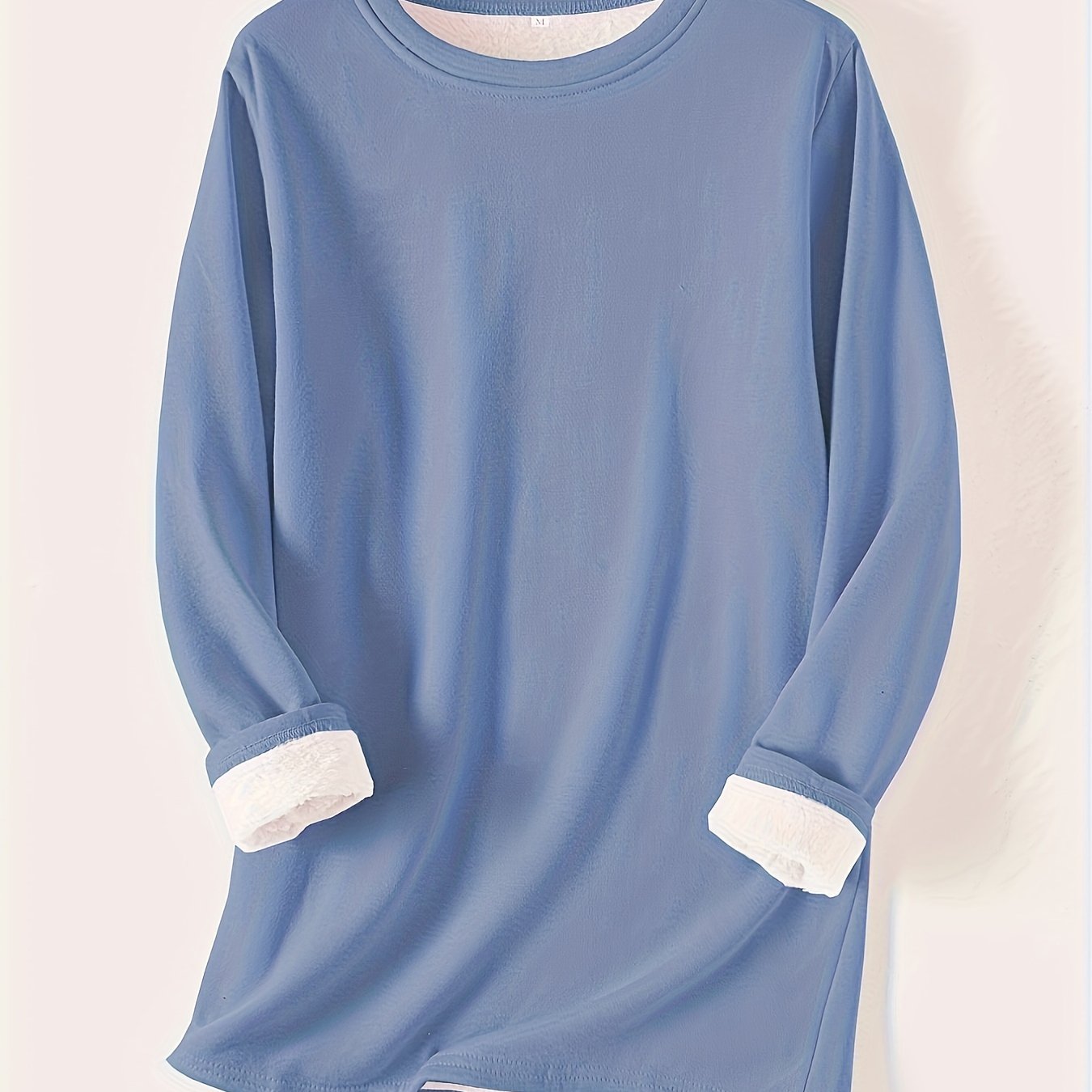 Directional Optimization for New Autumn And Winter Thickened Fleece Tops for Women, Mid - Length, Fitted And Warm - veyora