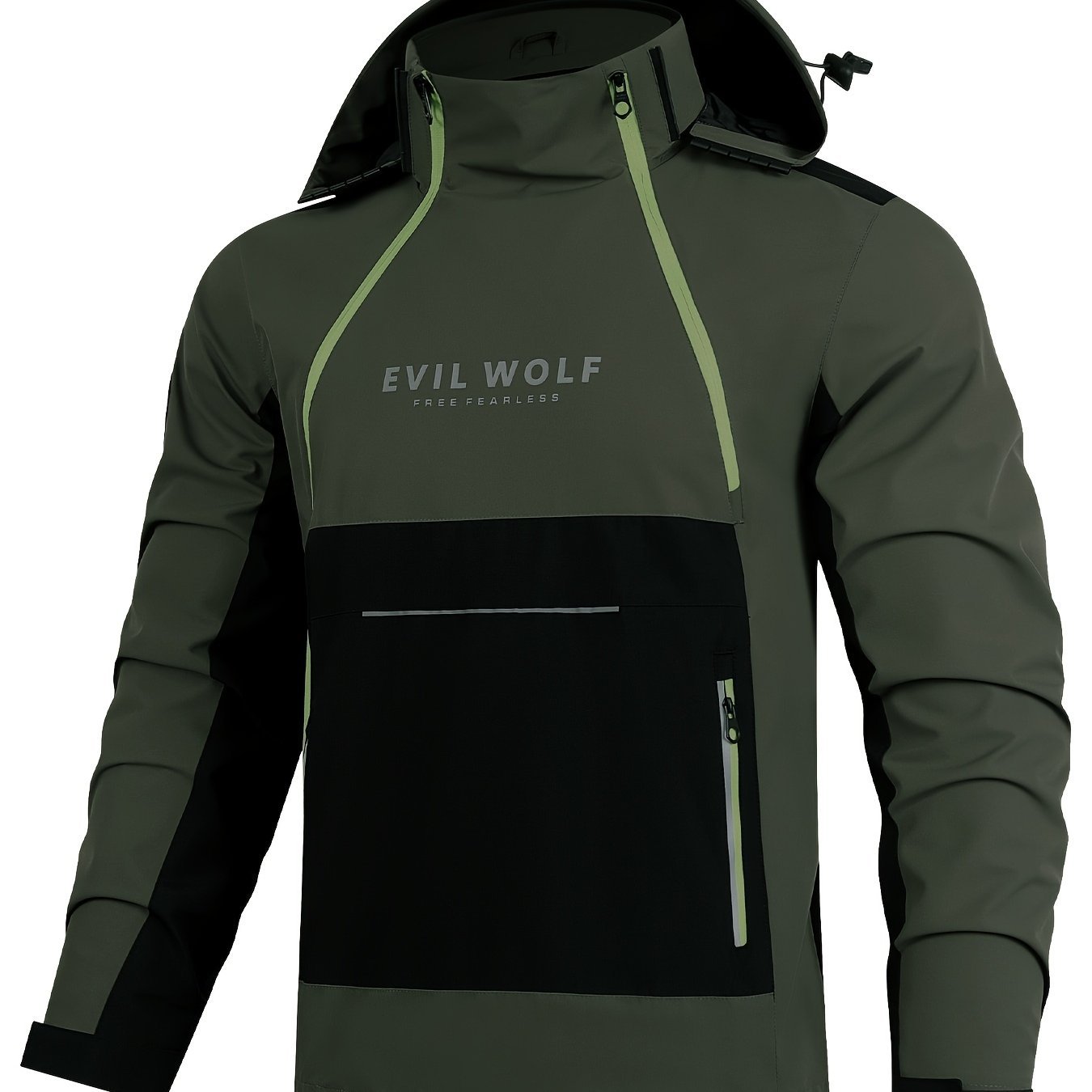 2024 Spring And Autumn Lightweight Hooded Men'S Jacket, Versatile Casual Jacket for Men, Trendy College Style Jacket - veyora