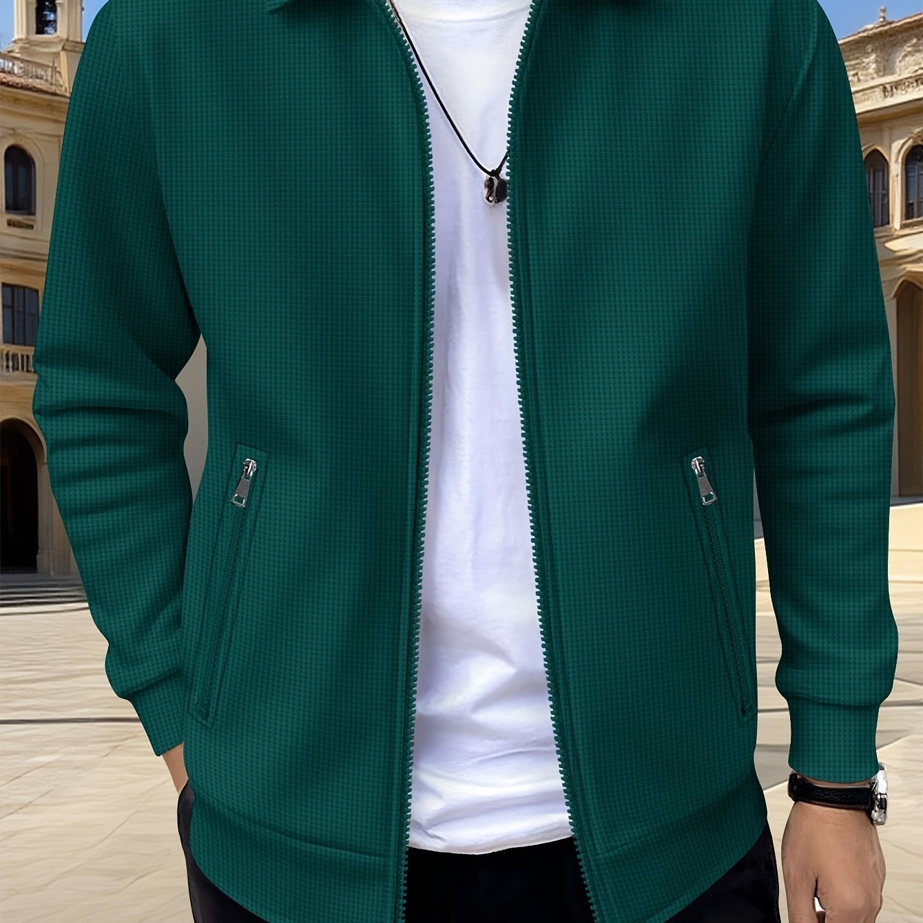 Men'S Stylish Athletic Jacket - veyora