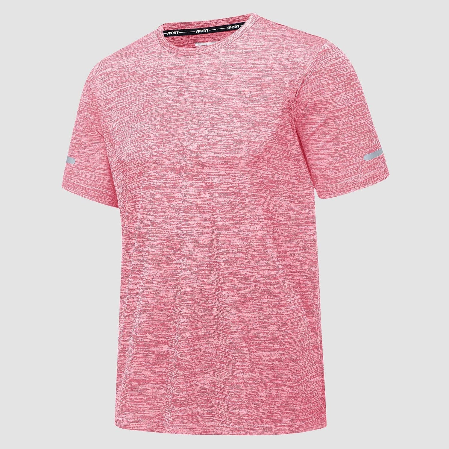 Men's Tag-Free Quick-Dry Athletic Running T-Shirt