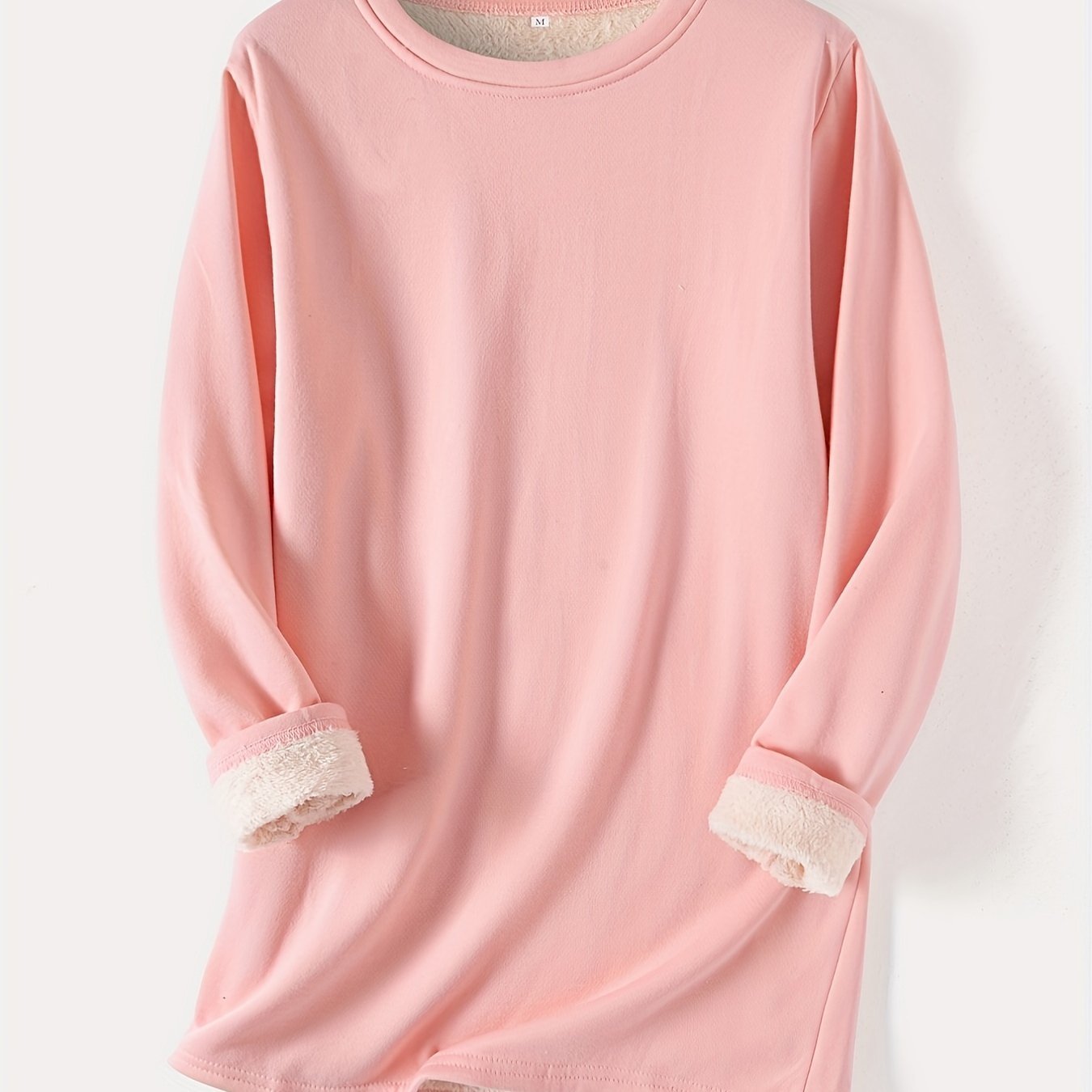 Directional Optimization for New Autumn And Winter Thickened Fleece Tops for Women, Mid - Length, Fitted And Warm - veyora