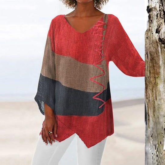 Comfortable Everyday Long Sleeve Blouse