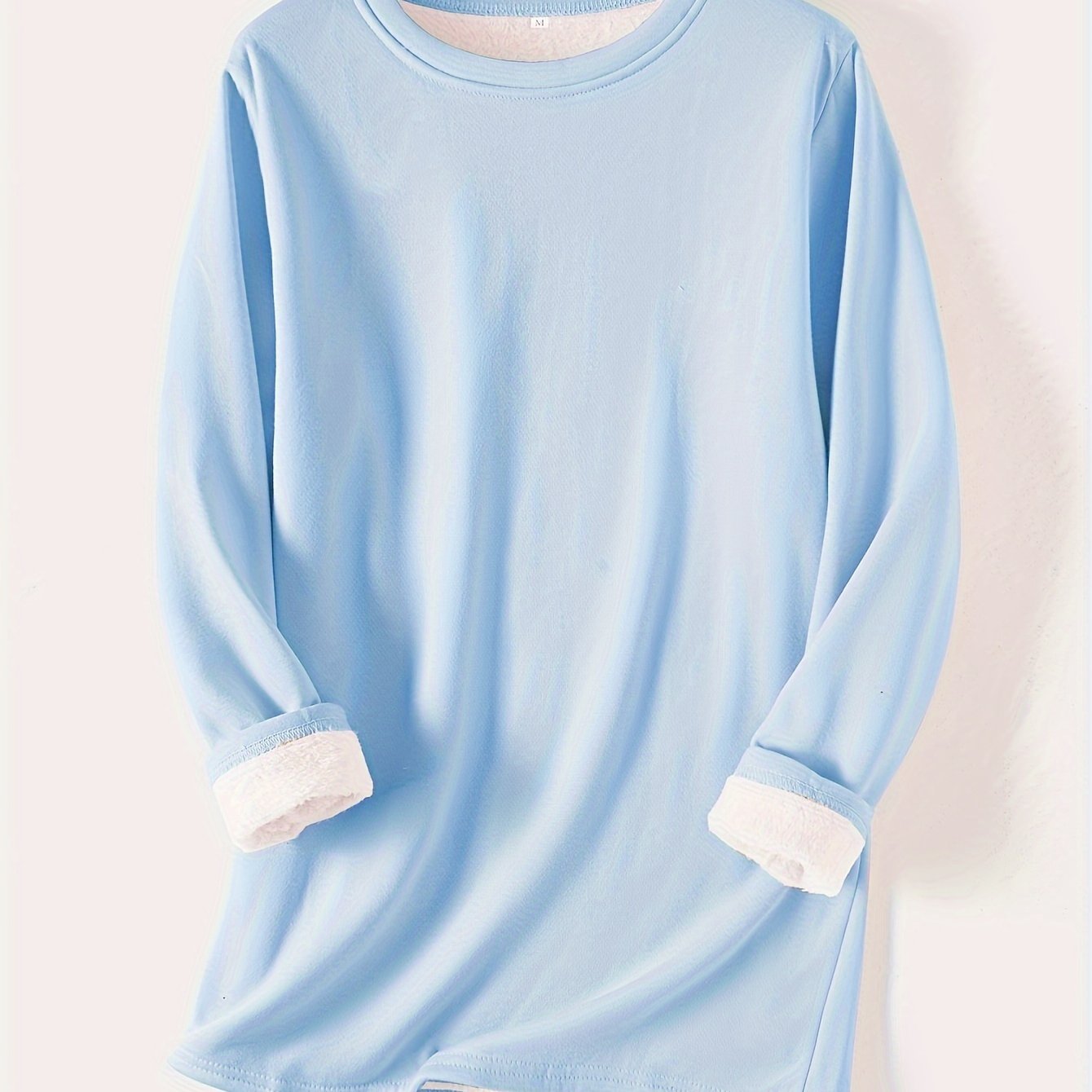 Directional Optimization for New Autumn And Winter Thickened Fleece Tops for Women, Mid - Length, Fitted And Warm - veyora