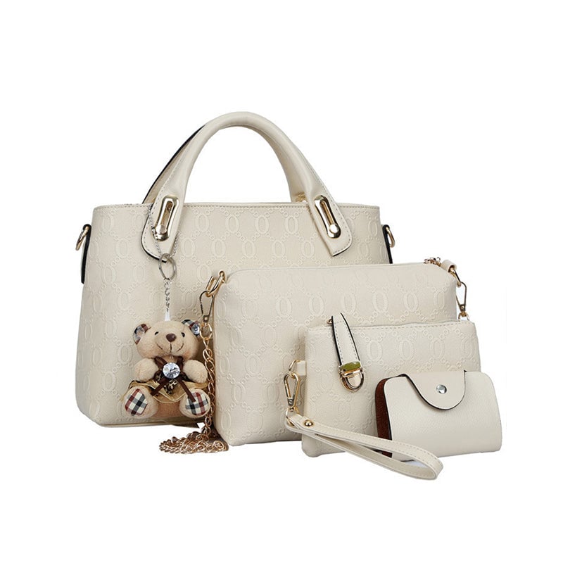 Grace™ Luxe Set | Elegant Cute 4 - Piece Handbag Set - veyora