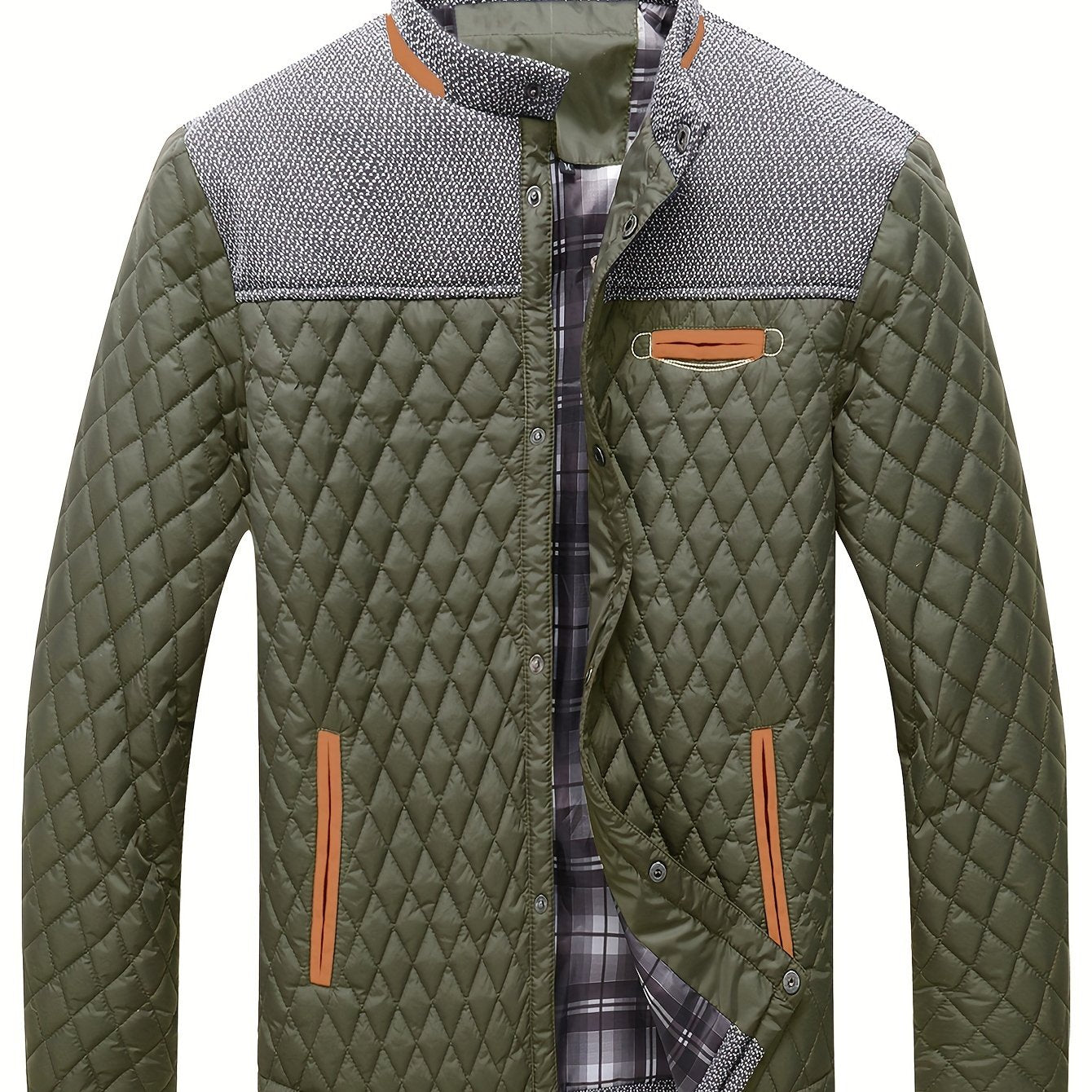 Men's Lightweight Warm Jacket, US Sizes - veyora