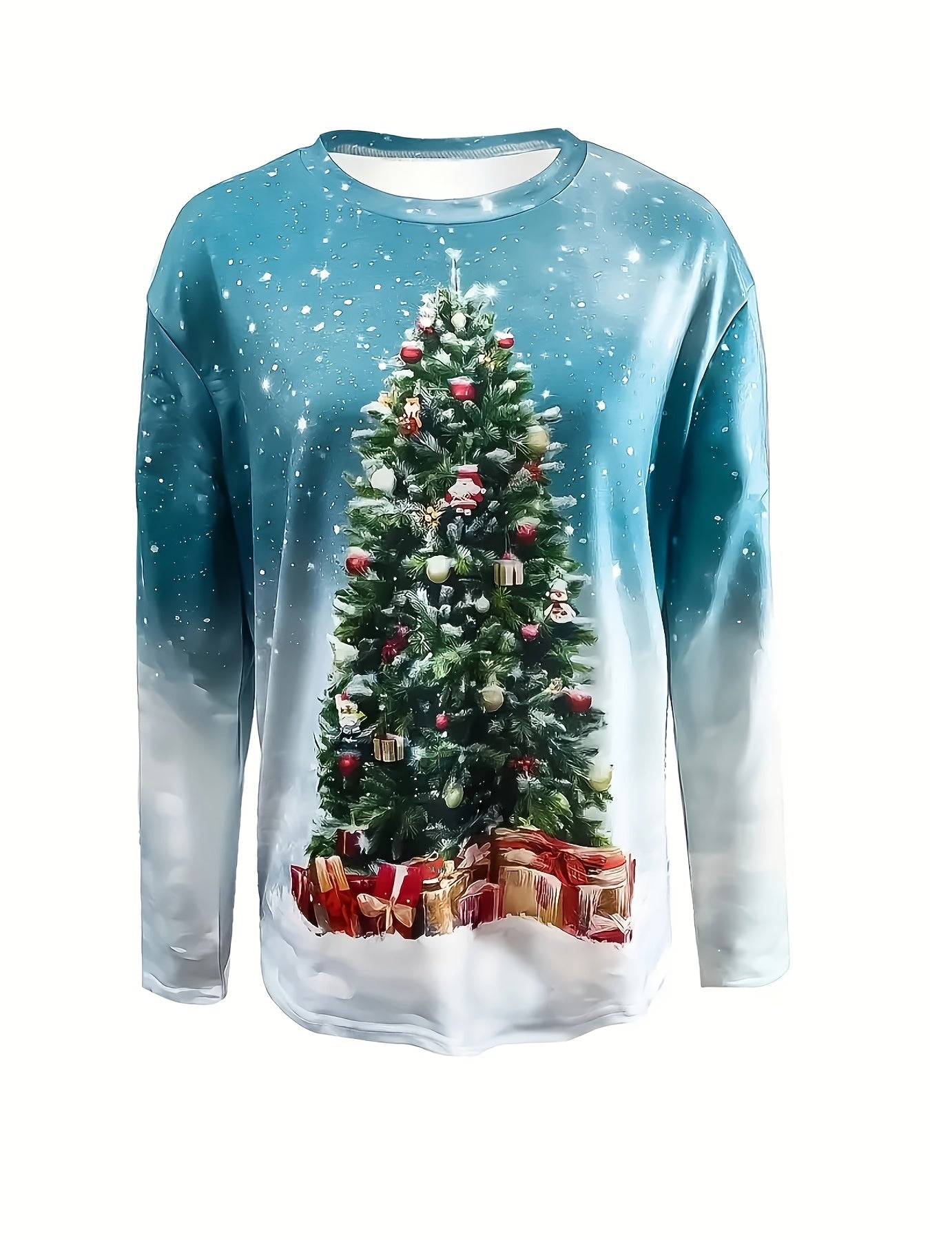 Popular Printed Sweatshirt for Women'S Fashion During Christmas - veyora