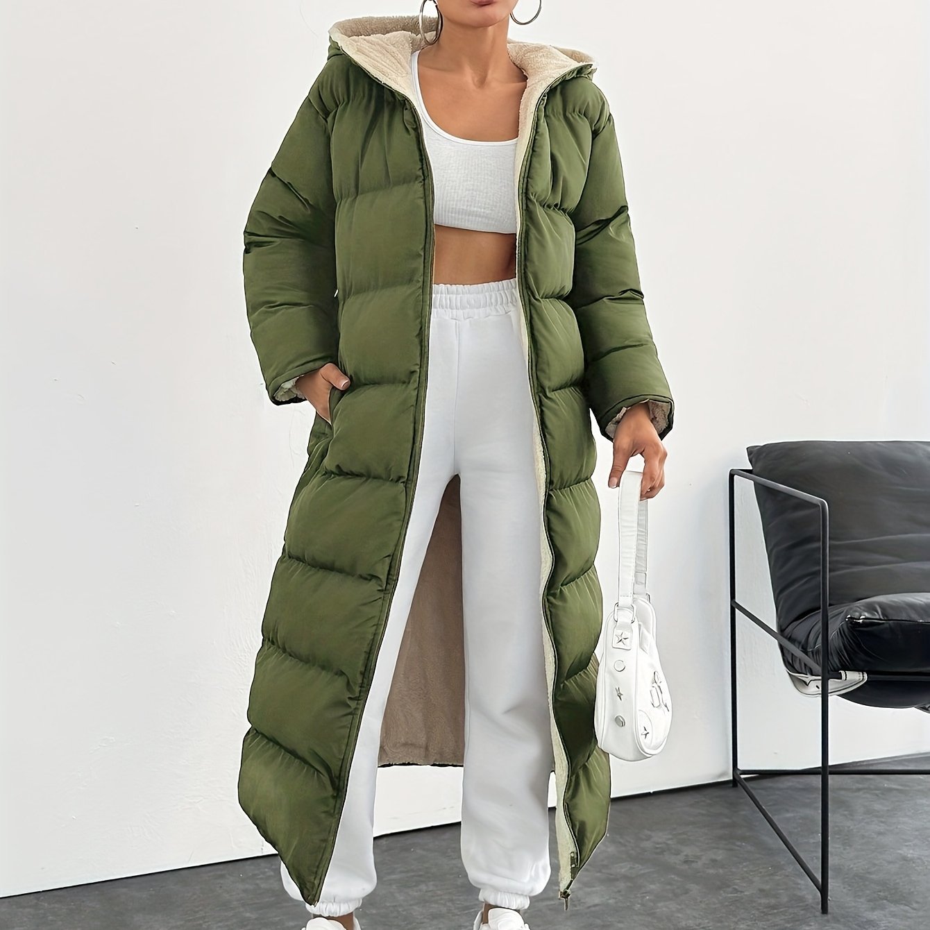 Fashionable and Elegant Thick Coat - veyora