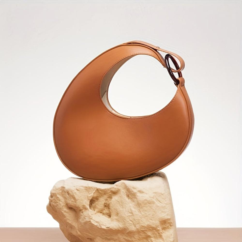 Sophia™ Modern Minimalist | Sleek Solid Color Hobo Bag - veyora