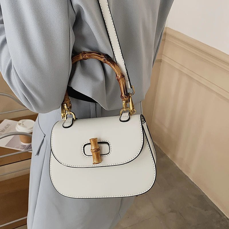 Aria™ - Stylish Bamboo Handbag - veyora