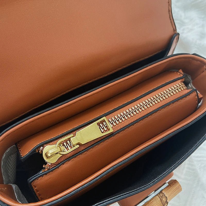 Aria™ - Stylish Bamboo Handbag - veyora