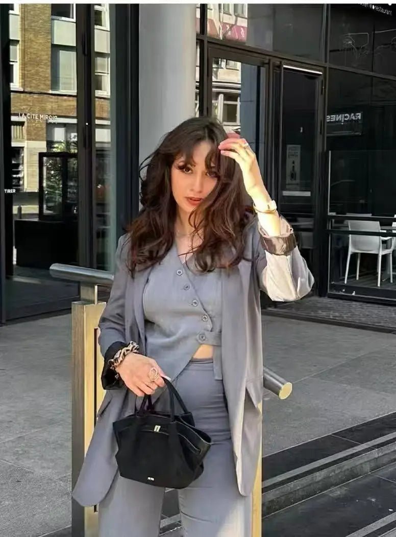 Riley™ - Micro Leather Suede Underarm Bag - veyora