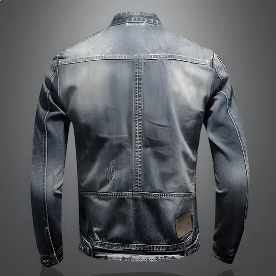 Alexis | Retro Denim Jacket for Men - veyora