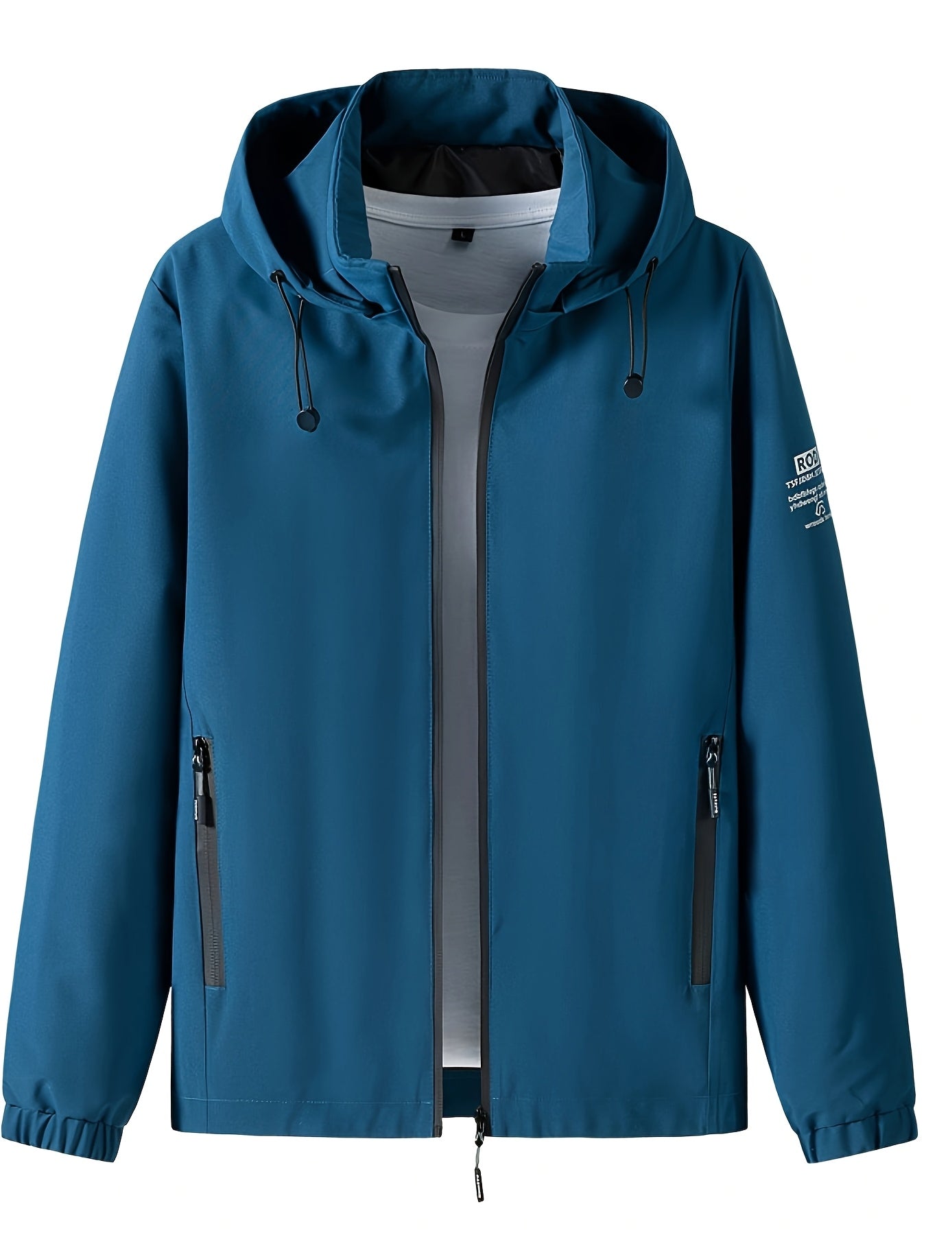 Jacket Men'S Spring And Autumn New Men'S Casual Windproof Stand - Up Collar Jacket Men'S Slim - Fit Clothes - veyora