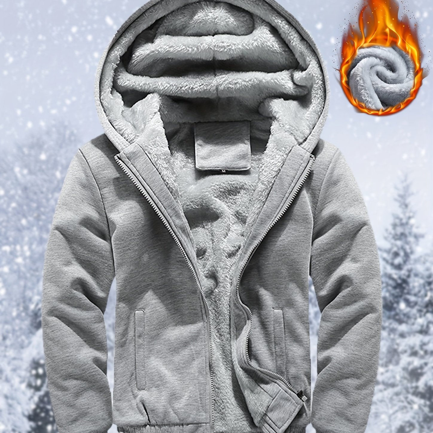 Women's European/American Sizes - Lined Thickened Sweatshirt, Casual Sportswear, Warm Outerwear Top - veyora