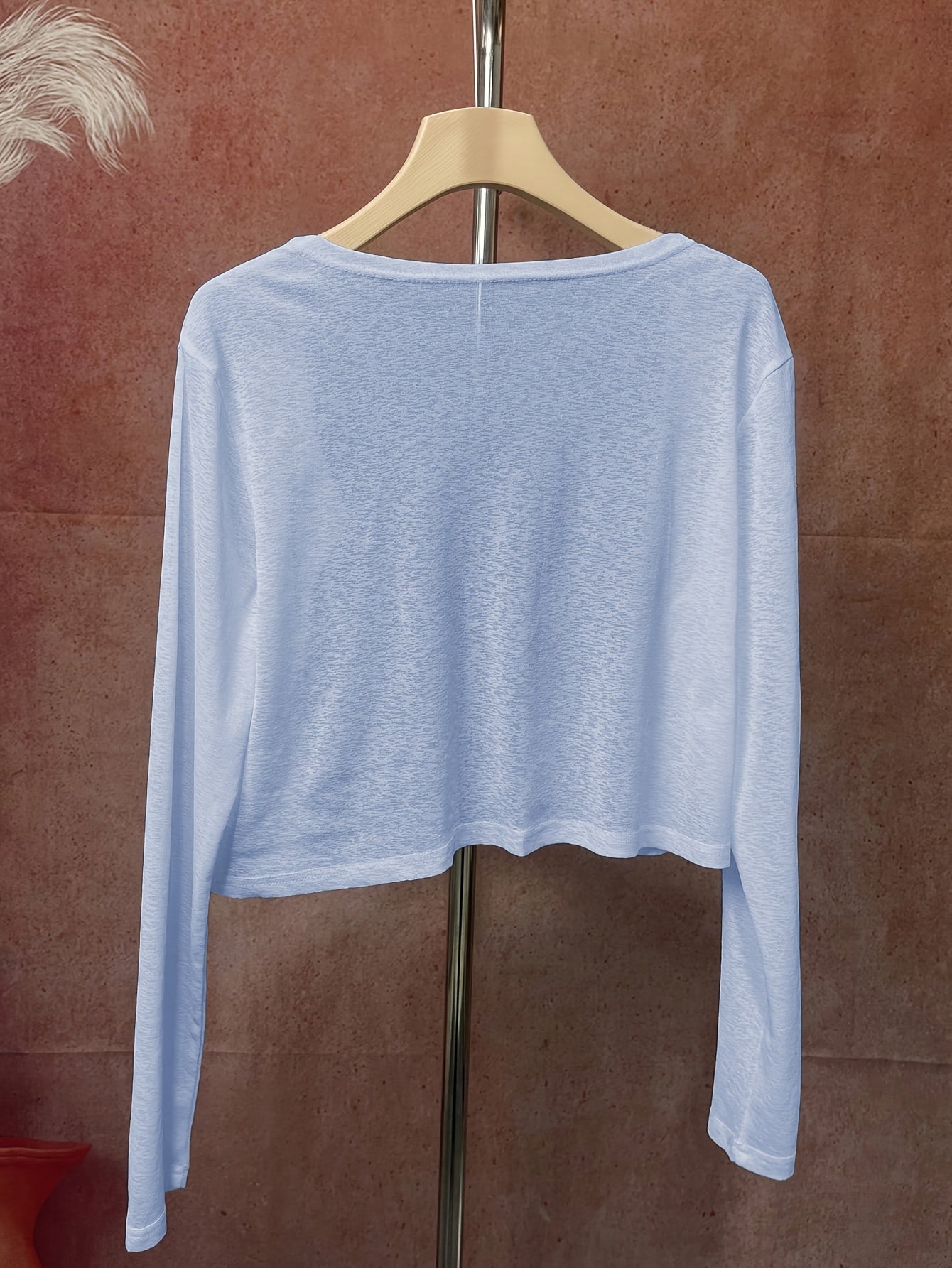 Solid Color Lightweight Cardigan for Women, Long Sleeve Outerwear for Spring And Autumn - veyora