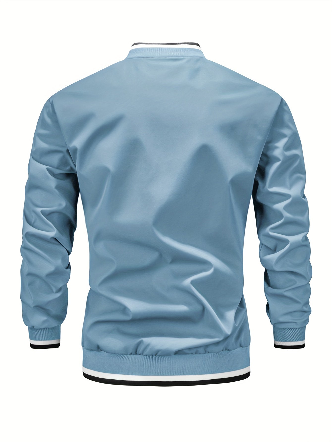 Men's Fashion Letter Baseball Jacket - veyora