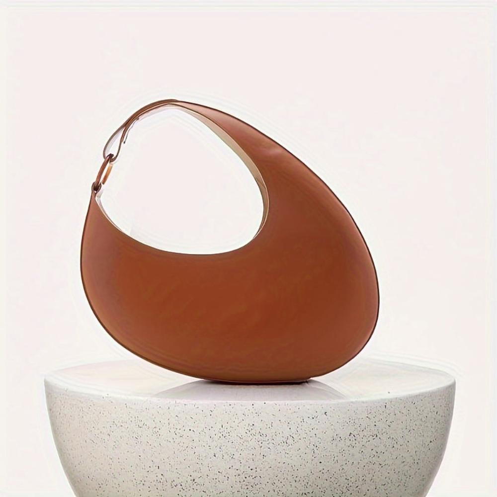 Sophia™ Modern Minimalist | Sleek Solid Color Hobo Bag - veyora