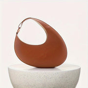 Sophia™ Modern Minimalist | Sleek Solid Color Hobo Bag - veyora