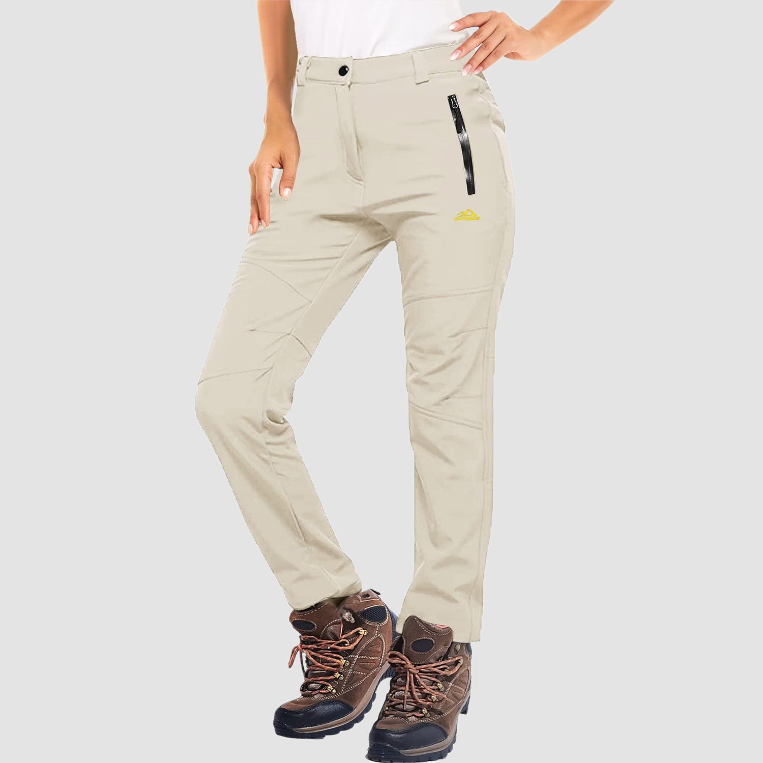 Women's Fleece Lined Water Resistant Winter Ski Pants