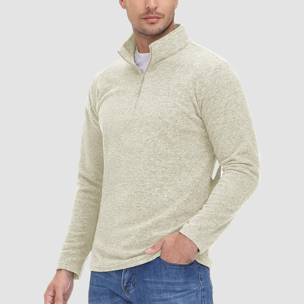 Men's 1/4 Zip Pullover Shirt Long Sleeve Sweatshirts