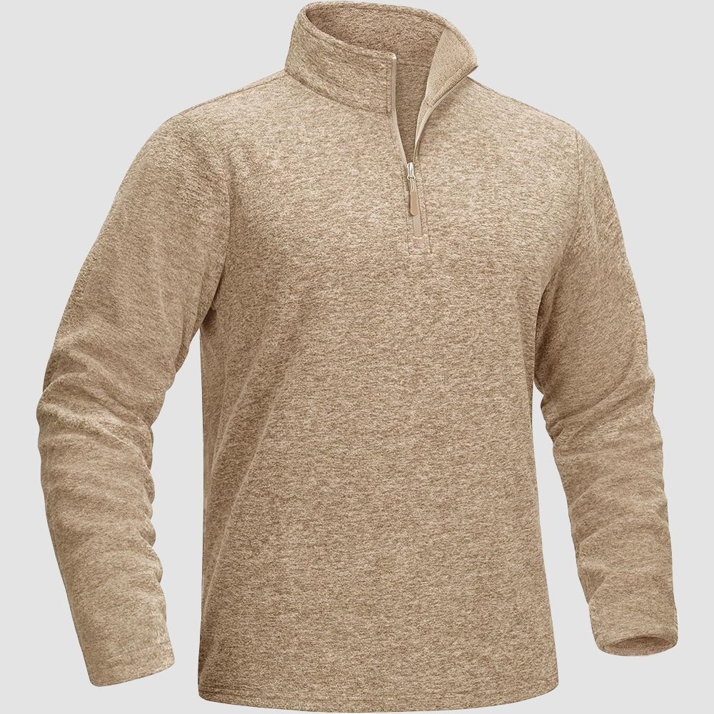 Men's 1/4 Zip Pullover Shirt Long Sleeve Sweatshirts