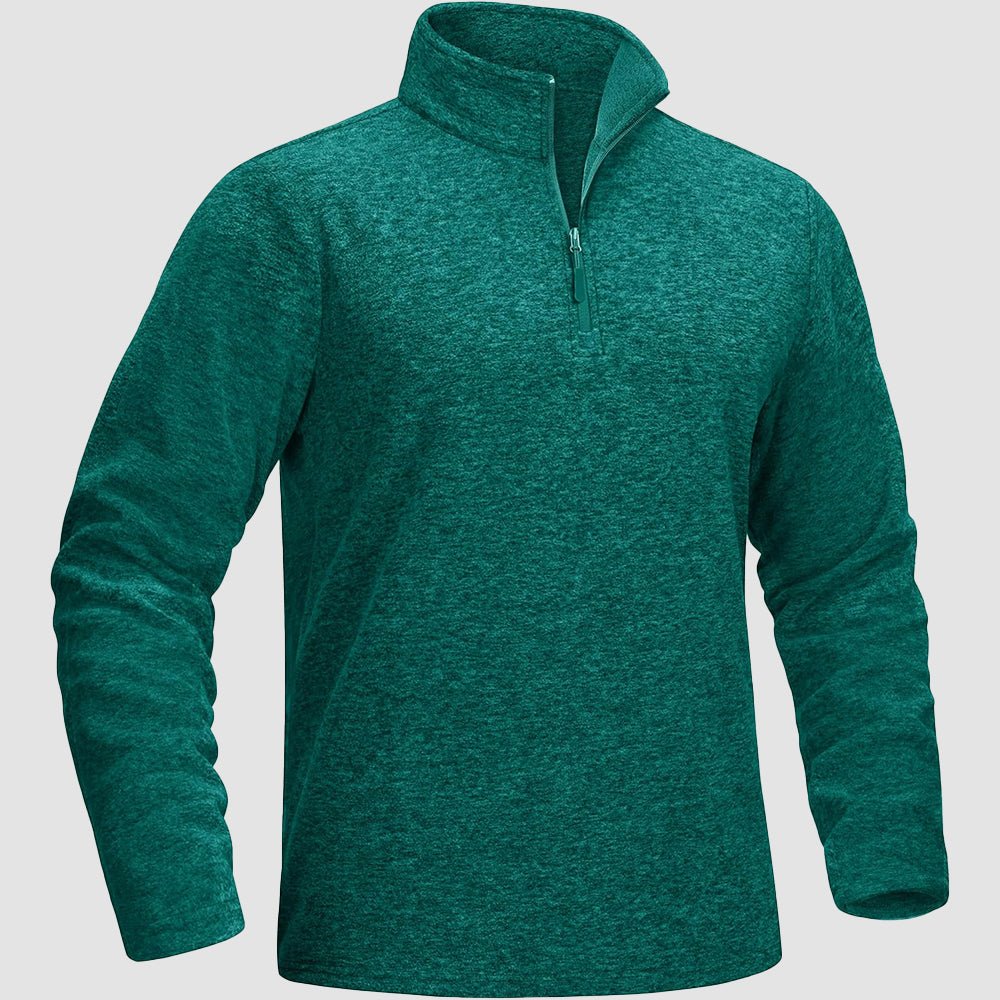 Men's 1/4 Zip Pullover Shirt Long Sleeve Sweatshirts