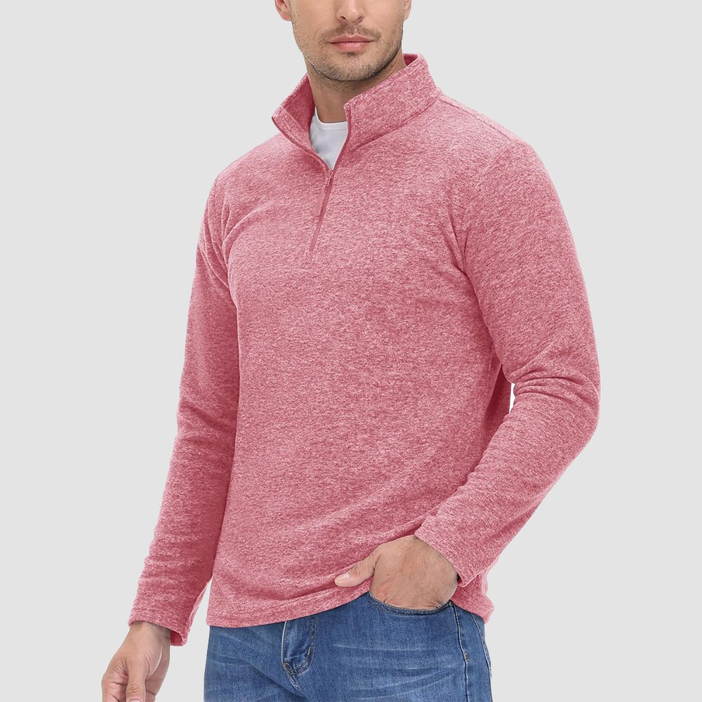 Men's 1/4 Zip Pullover Shirt Long Sleeve Sweatshirts