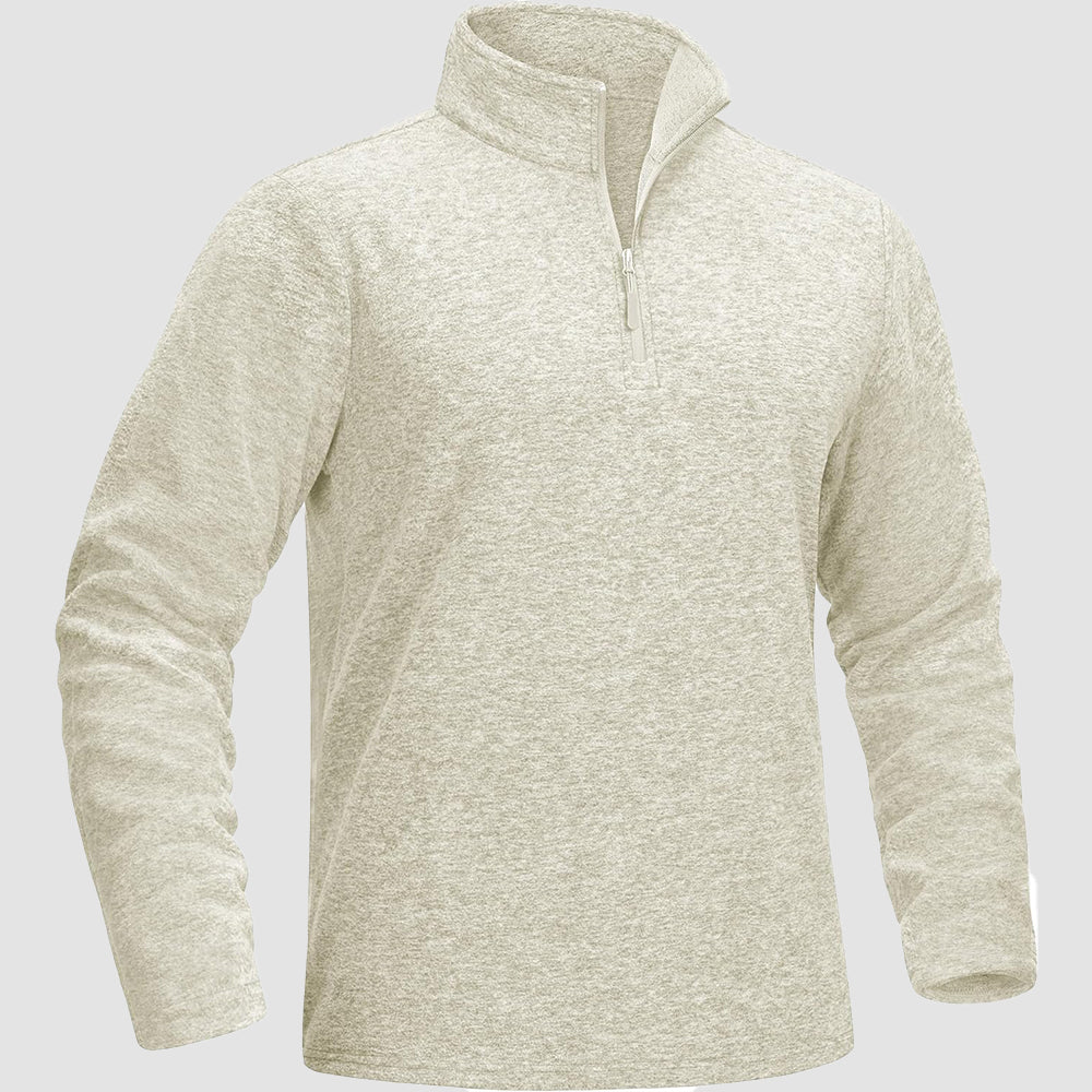 Men's 1/4 Zip Pullover Shirt Long Sleeve Sweatshirts