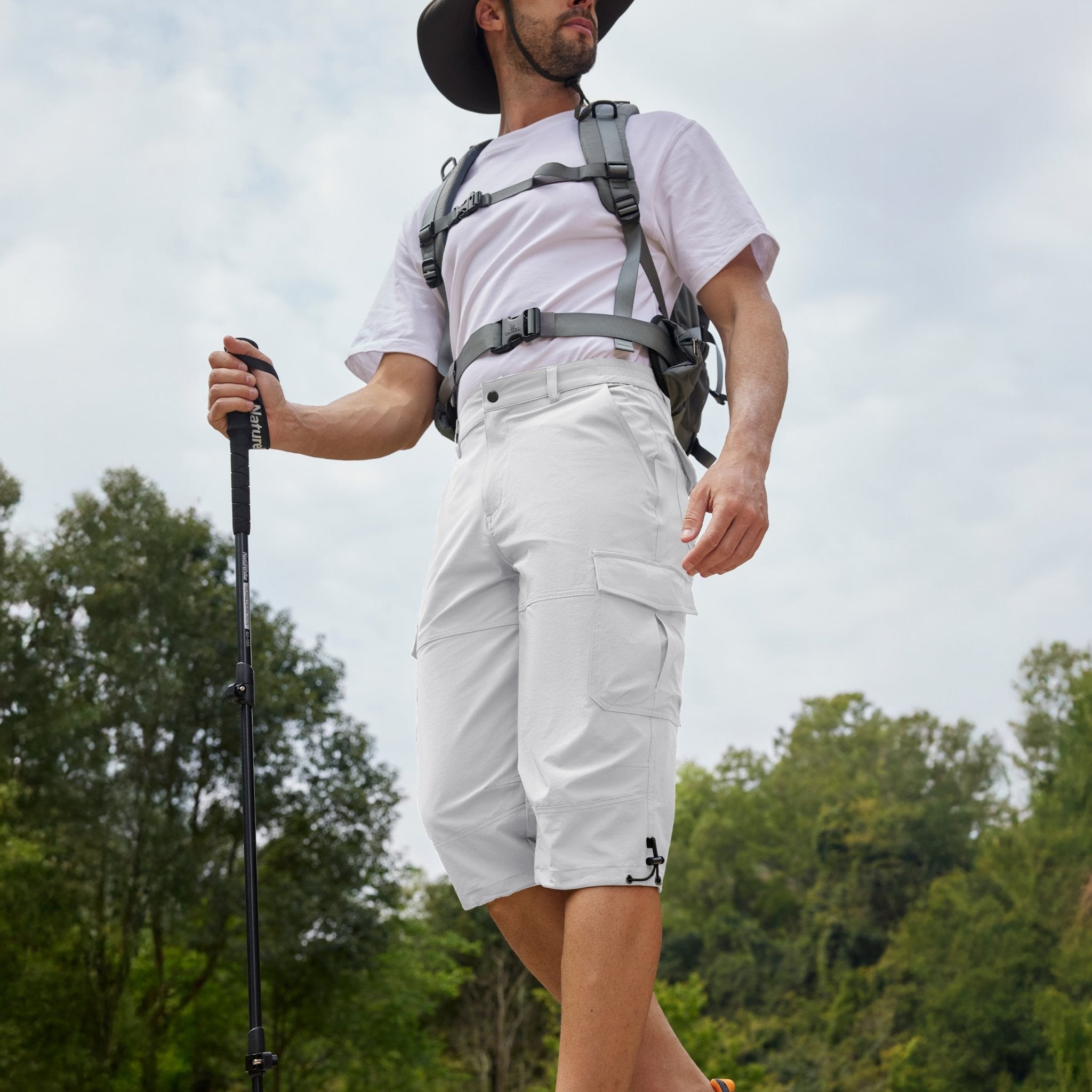 Men's 3/4 Capri Quick Dry Sports Shorts
