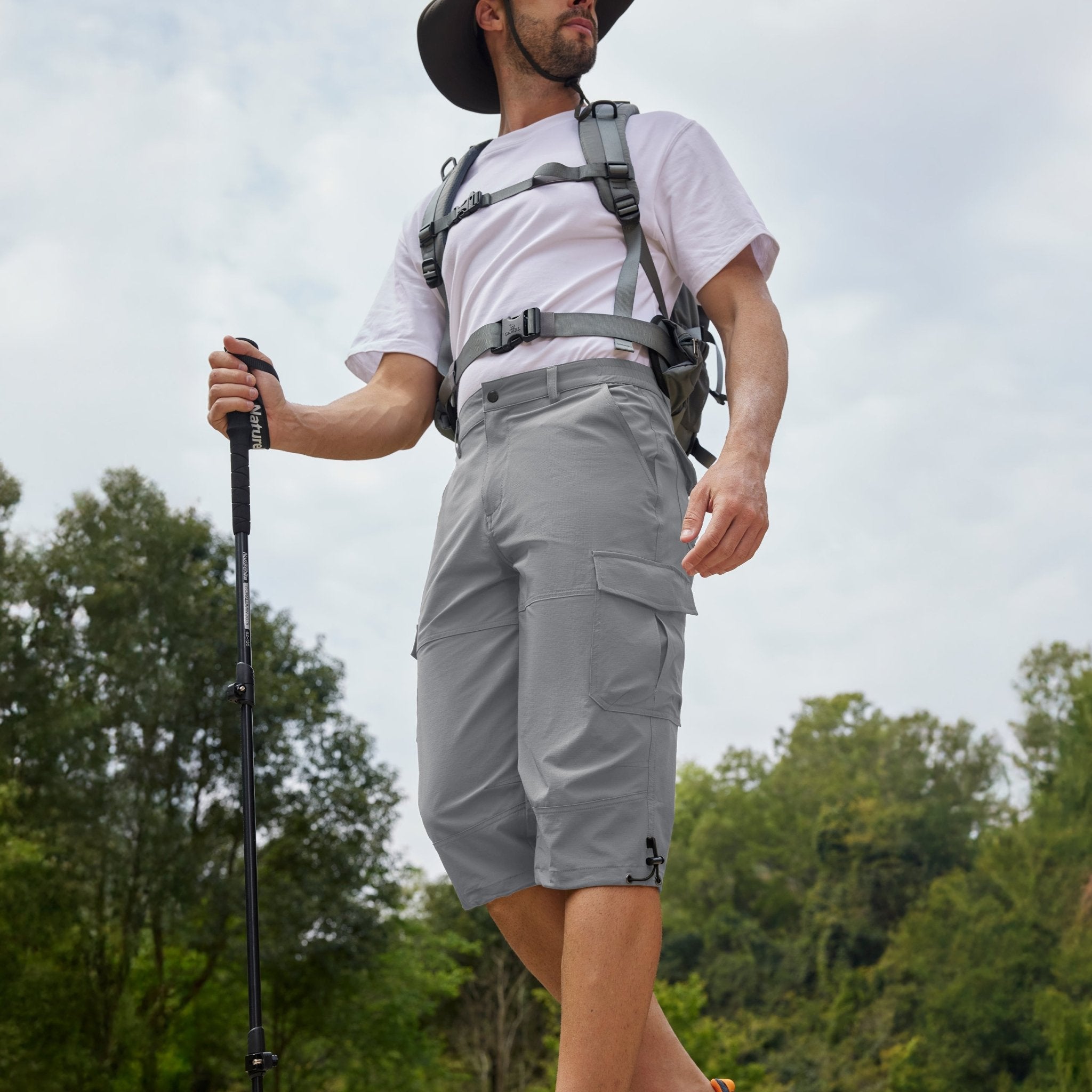 Men's 3/4 Capri Quick Dry Sports Shorts