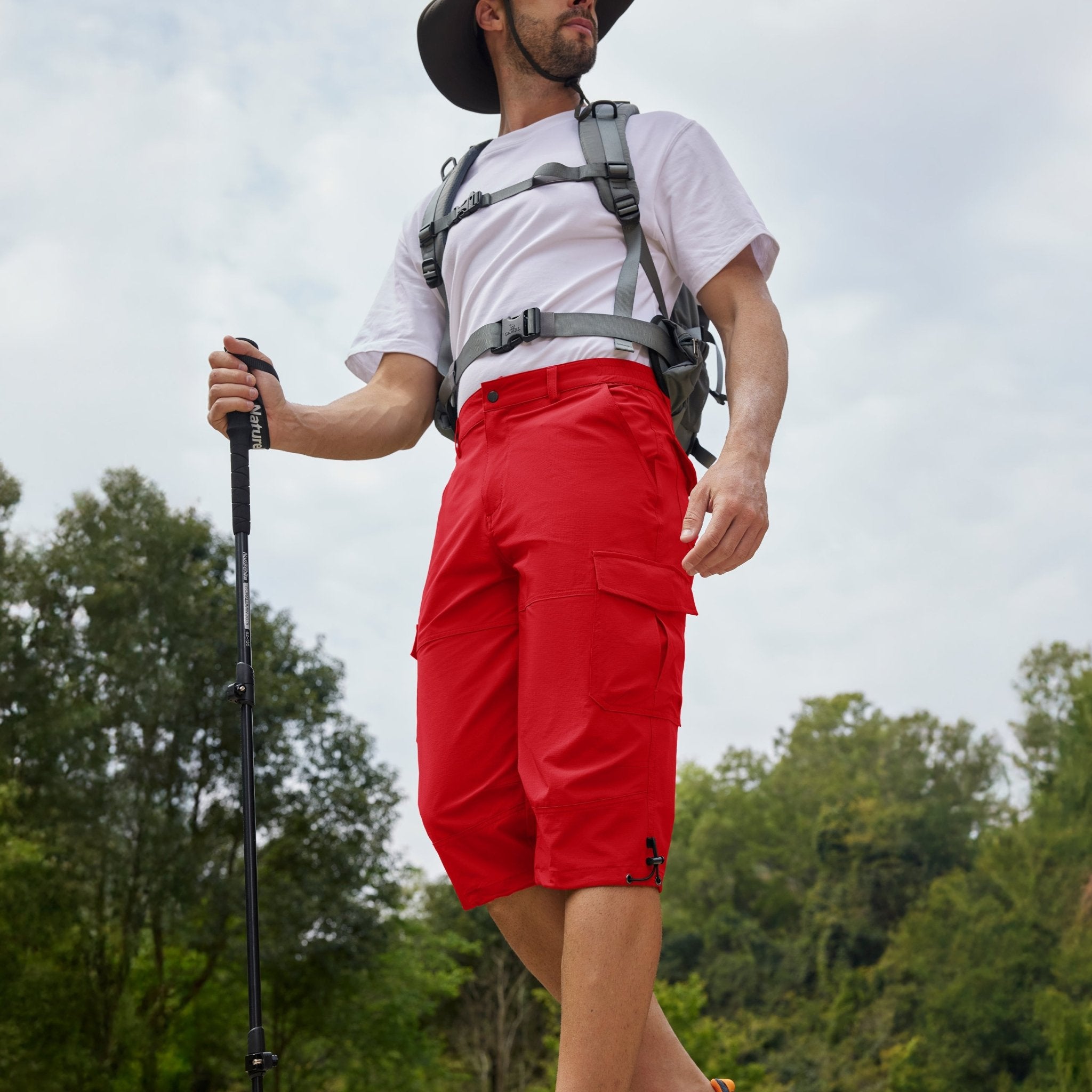 Men's 3/4 Capri Quick Dry Sports Shorts