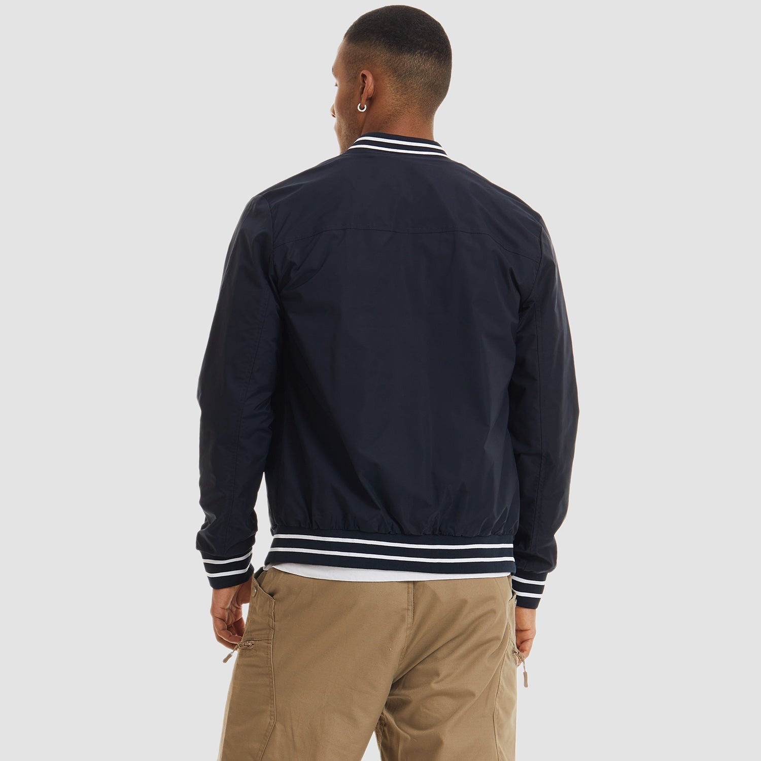 Men's Lightweight Bomber Jacket Casual Windbreaker