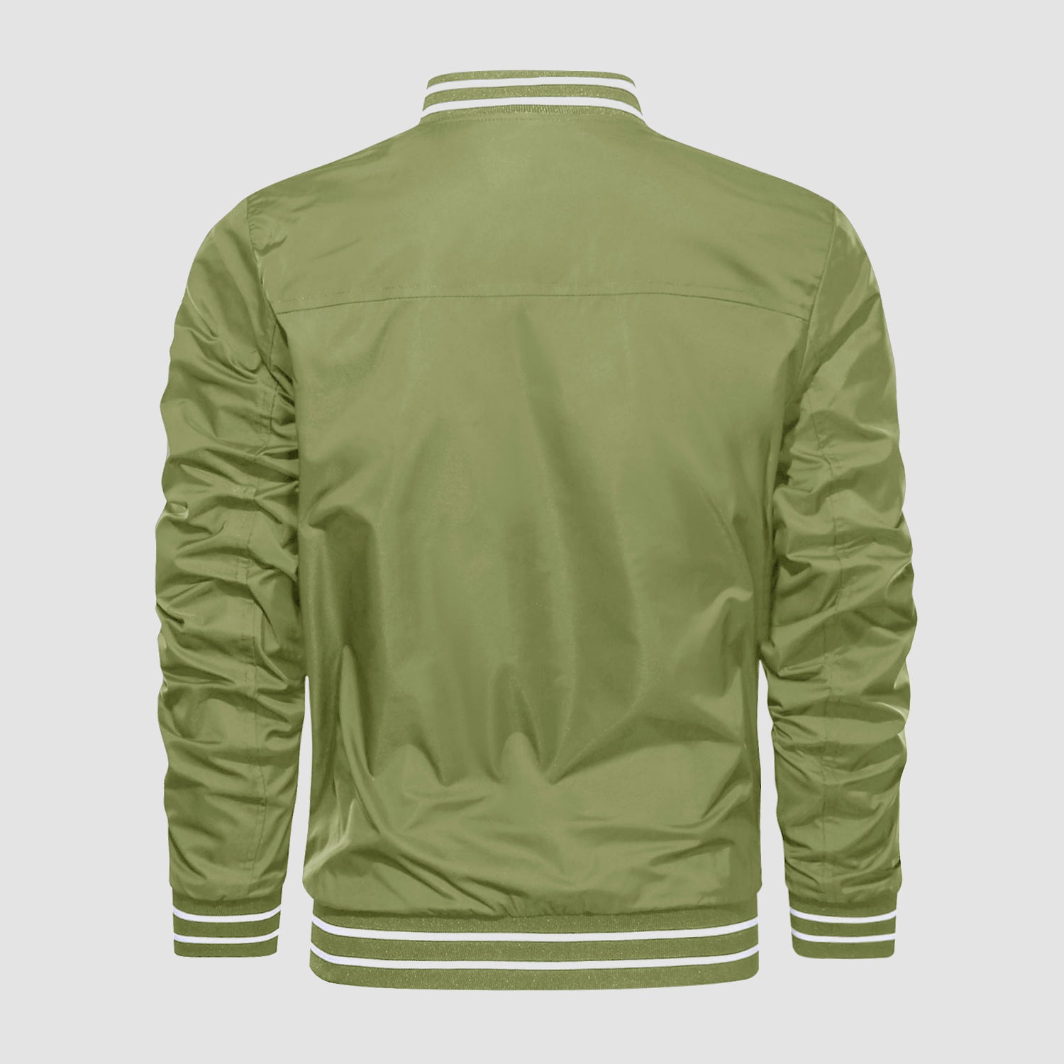 Men's Lightweight Bomber Jacket Casual Windbreaker