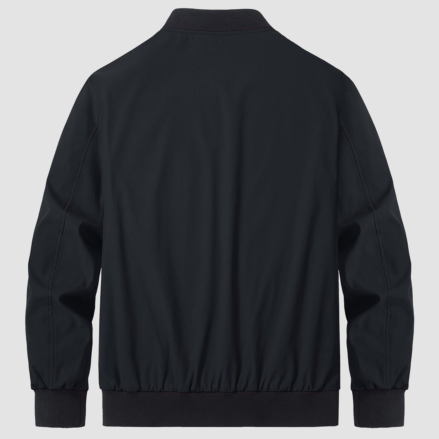 Men's Bomber Jacket Lightweight Windbreaker with Pockets